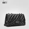 Bolso para Mujer 2025 Nuevo Estilo Coreano Gama Alta Estilo Pequeño Fragante Bolso Acolchado con Cadena Casual Versátil Popular Bolso de Hombro Cruzado