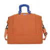 Bolsa de viaje ligera de gran capacidad, bolso de mano cruzado, bolsa para yoga y fitness, maleta de equipaje portátil expandible