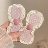 Parche de flequillo de dibujos animados para mujer, parche mágico para el cabello para la frente y la nuca, parche mágico tejido, parche de cabello dulce y a la moda