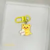 Babador de Desenho Animado Popular Pingente de Urso de Manteiga Chaveiro Resina Pingente Pequeno Pingente de Bolsa Atacado Barraca de Presentes