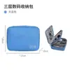 Bolsa de armazenamento cosmética para pacote de dados bolsa de armazenamento digital multifuncional bolsa de armazenamento para carregador portátil fone de ouvido cabo de dados