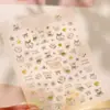 Tiesuka Kawaii Colorido Monstro Adesivos para Nail Art Kx310 Infantil Dopamina Animais Fofos Série de Colaboração Kx