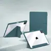 Capa protetora para iPad feita sob medida, capa protetora transparente para tablet, capa flip anti-queda em couro, disponível em várias especificações, cores e modelos