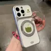Soporte giratorio de coco fresco adecuado para funda de teléfono Apple 17pm, Huawei, Xiaomi 17, Vivo ventana grande funda blanda