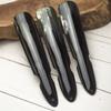 Memórias de Seda Verde Chifre Natural Puxador de Sapato Não Dobra para Idosos Mulheres Grávidas Calçador de Sapato Chifre Preto Puxador de Sapato para Pessoas Preguiçosas