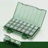 Porta-Pílulas Semanal 7 Dias 21/28 Compartimentos, Dispensador de Medicamentos Portátil para Viagem com Marcações Claras