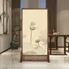 Divisória de Tela Estilo Chinês para Sala de Estar, Cobrindo Sala de Estudo com Tema de Caqui, Hall de Entrada, Hotel, Restaurante, Sala de Chá, Escritório e Área de Estar