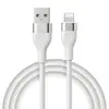 Cable de datos de silicona USB tipo C transfronterizo, carga rápida, compatible con carga rápida Apple, cable de carga rápida para teléfono móvil engrosado