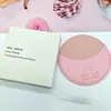 Nova Bolsa de Armazenamento Rosa em PU com Espelho Cosmético Bolsa de Embalagem em Couro Bolsa com Espelho Portátil Bolsa de Joias Anti-Queda Bolsa Estojo Protetor em Couro
