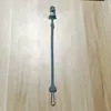 Clipe de chupeta de silicone anti-queda para bebê, corrente de chupeta de grau alimentício, alça para pendurar no carrinho de bebê e alça para carregar brinquedos - personalizável