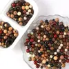 Madeira de Asa de Frango Natural Contas de Bodhi Contas Redondas Pau-Rosa Vermelho Contas Budistas DIY Contas de Mão Pulseira Colar Acessórios de Joias