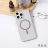 Funda magnética sin bordes con agujero grande para teléfono móvil para iphone16promax tendencia 11/15 mate 13/14 transfronteriza