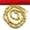 Suministro de Exportación Transfronteriza Joyería para Hombre Aleación Chapada en Oro Collar para Hombre Nuevo Collar de Oro Imitación 18K Fábrica