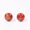 Ágata roja dorada ocho cuentas Guardianes pulsera tejida a mano cuerda cuentas sueltas di material pulsera de moda cuentas de barril