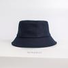 Sombrero de pescador coreano ins de color sólido transfronterizo para pareja, sombrero de cubo para hombre y mujer que combina con todo, sombrero de protección solar para primavera y verano