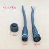 Conector Estanco Macho Hembra Acoplamiento 234 Núcleos Tablero de Cableado de Alimentación Conector Rápido Industrial Exterior LED Conector de Aviación
