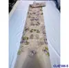 Posicionamento de Vestido Europeu e Americano Tecido de Renda com Lantejoulas Bordadas