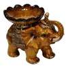 Plato de Frutas de Elefante de Resina para Mesa de Café en Casa, Charola de Frutas para el Hogar en Interiores, Plato de Ofrendas, Adorno Decorativo