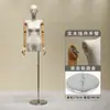 Novo manequim feminino estilo coreano, suporte de bambu para vitrine de loja de roupas