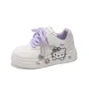Zapatos Deportivos para Niños 2026 Otoño Nueva Moda Zapatos de Cuero de Dibujos Animados para Niños y Niñas con Suelas Suaves y Tenis Casuales Antideslizantes