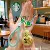 Llavero de Bolsita de la Suerte de Oro Puro 999 Estilo Dibujos Animados para Mujeres, Cadena para Teléfono Móvil, Colgante para Bolsos, Decoración de Coche