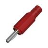 J.10057 Conector banana de 6 mm tipo bala, varilla de cobre, conector chapado en níquel, conector para soldar, cabezal de prueba