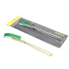 Cepillo de Alambre Wangerrui Acero Chapado en Cobre Tipo Cuchillo Mango de Plástico Limpieza Industrial Alambre de Cobre Barra para Eliminar Óxido Cepillo de Alambre para Malla de Barbacoa