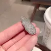Pinza para el pelo de cristal irregular estilo coreano para mujer, pinza súper brillante con borde de pedrería, exquisita pinza para flequillo estilo girli