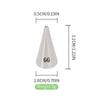 Bico de confeitar rosa pétala estilo coreano bico de confeitar aço inoxidável 304 bico de confeitar feijão de biscoito bolo creme bico 6 dentes 8 dentes 9 dentes