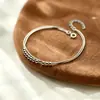 Pulsera de Cadena Hueso de Serpiente Doble Capa de Plata Pura 999 para Mujer, Sensación de Lujo Ligero de Gama Alta, Joyería de Mano con Cuentas Redondas Pequeñas, Accesorio Simple y Versátil