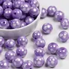 Dingyi 10-12 Contas Estrela Coloridas Lua Fria Acrílico Galvanizado com Furo Contas Soltas Pulseira DIY Acessórios de Joias