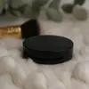 Venda Direta de Fábrica Embalagens Redondas para Compacto de Pó, Caixa para Blush com Compartimento Central Transparente e Espelho, Materiais de Embalagem para Maquiagem Podem Adicionar Logo