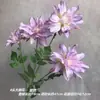 4 Flores Artificiais de Dália Flores de Fileira para Auditório de Casamento Flores Penduradas Flor-arranjando para Casa Chinesa Festa Floricultura Janela Flores Falsas