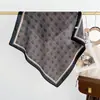 Bufanda Suave Transpirable a Rayas Estilo Coreano Moda Versátil Accesorio para Viajar en Tren Bufanda de Seda Shawl de Protección para el Cuello de Lujo Ligero Francés