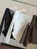 Camiseta de hombros descubiertos con bordado irregular de rosas, puramente sensual y sexy, para mujer, top de malla de manga larga sin espalda, para otoño