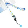 Fornecimento de fábrica gancho de metal fivela de raio impressão por transferência térmica não desbota capa de celular cartão Lanyard de desenho animado universal atacado