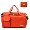 Bolsa de Viaje Grande al por Mayor Portátil de Gran Capacidad Plegable Unisex Bolsa de Gimnasio Separación Seco y Húmedo Compartimento Independiente para Zapatos