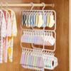 Tendedero Multifuncional para Calcetines con Múltiples Pinzas, Percha para Ropa de Niños, Almacenamiento para Armario en Casa, Herramienta para Secar Calcetines a Prueba de Viento para Balcón