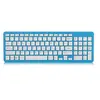 Teclado USB con cable GKM520 para venta al por mayor, color chocolate, silencioso, para oficina, negocios, juegos, multimedia