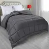 Colcha Amazon Transfronteiriça Colcha Colcha Primavera e Outono Núcleo de Colcha Roupa de Cama de Inverno Cor Sólida Simples Colcha de Quatro Estações