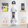 Set de 50 piezas de abanicos de libro con pegatinas de grafiti transfronterizas, pegatinas decorativas impermeables para botellas de agua, set de pegatinas creativas para abanicos de libro al por mayor