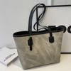 Bolso de mano para mujer, novedad de 2024, popular este año, de gran capacidad, informal, combinable, para estudiantes universitarios y escolares.