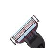 Em estoque atacado lâmina de barbear manual de três camadas velocidade do vento 3 barbeador manual masculino suporte de lâmina de reposição de velocidade frontal