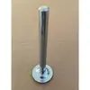 Suporte de Modelo Chassi de Assento de Haste Curva Fixador Plástico Acessórios de Adereço de Corpo Inteiro para Loja de Roupas Inserção de Haste de Base de Pé Cilíndrica