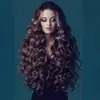 Peruca de comércio exterior transfronteiriça moda europeia e americana lace frontal cabelo ondulado cacheado África quente lace frontal permanente de milho cabelo cacheado