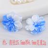 Nuevos accesorios de resina de gardenia luciérnaga material para funda de teléfono DIY hebilla de bolso zapato pasador pegamento en crema