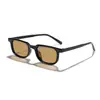 Gafas de sol rectangulares Rain Cross-Border de nuevo estilo con bloques de color únicos para hombres y mujeres, esenciales para fotografía callejera al aire libre y estilismo, Gafas de sol con protección solar