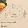 Rack de Cozimento a Vapor de Aço Inoxidável Não Magnético de Três Pernas para Venda por Atacado, Grelha para Panela Elétrica de Arroz Doméstica, Rack de Cozimento a Vapor com Pés Altos, Gaveta para Cozimento a Vapor