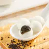 Bolas Pequeñas de Arroz Glutinoso con Relleno de Sésamo Negro de Ningbo Bolas de Arroz Glutinoso Rellenas de Arroz Glutinoso Postre Xiaoyuanxiao