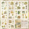 Libro de Pegatinas de Película de Corte de Espuma Temprano, Serie de Trazado y Juego, Material Transfronterizo Ins para Chicas, Manualidades DIY, Collage Decorativo